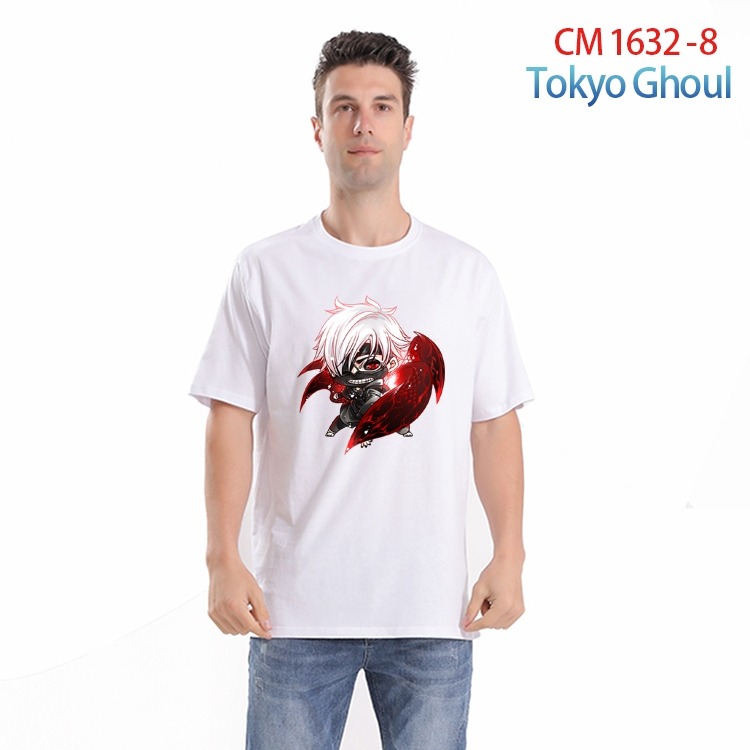 Tokyo Ghoul Printed short-sleeved cotton T-shirt from S to 4XL