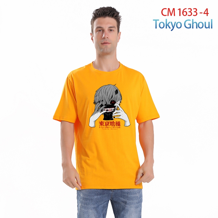 Tokyo Ghoul Printed short-sleeved cotton T-shirt from S to 4XL CM-1633-4