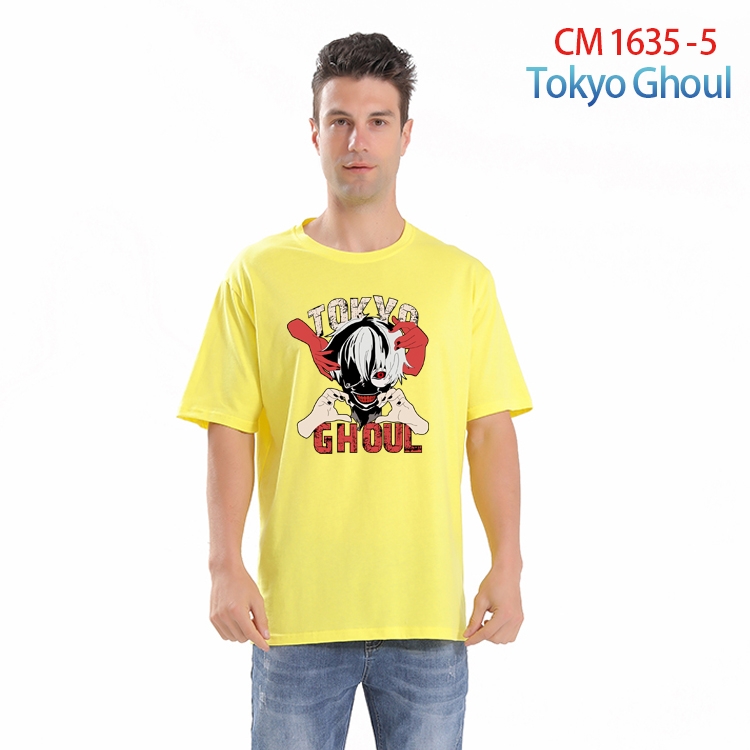 Tokyo Ghoul Printed short-sleeved cotton T-shirt from S to 4XL  CM-1635-5