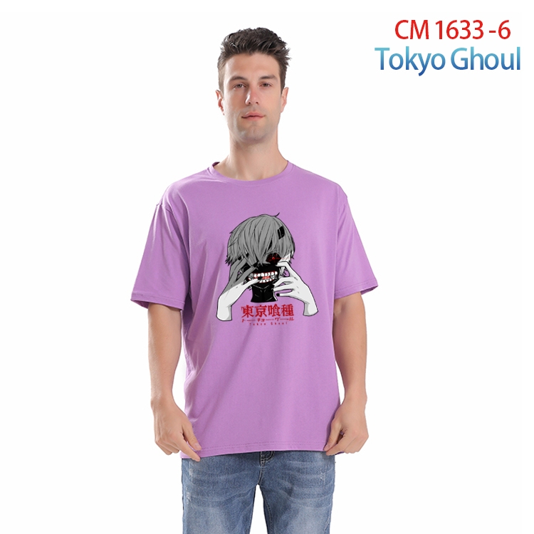 Tokyo Ghoul Printed short-sleeved cotton T-shirt from S to 4XL CM-1633-6
