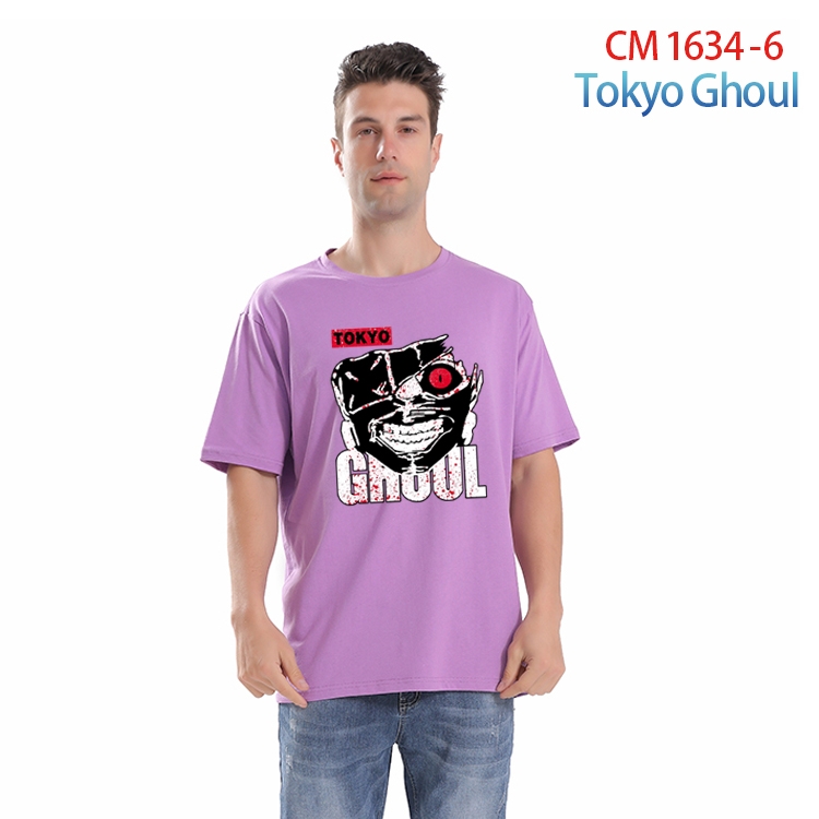 Tokyo Ghoul Printed short-sleeved cotton T-shirt from S to 4XL CM-1634-6