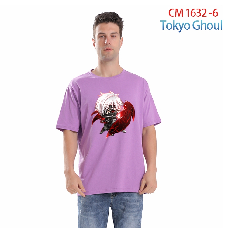 Tokyo Ghoul Printed short-sleeved cotton T-shirt from S to 4XL CM-1632-6