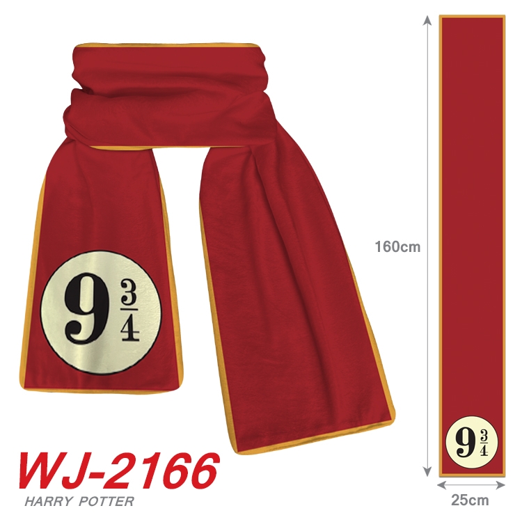 Harry Potter  Anime mink fleece scarf  WJ-2166