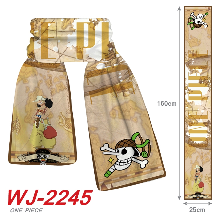 One Piece Anime Plush Impression Scarf WJ-2245