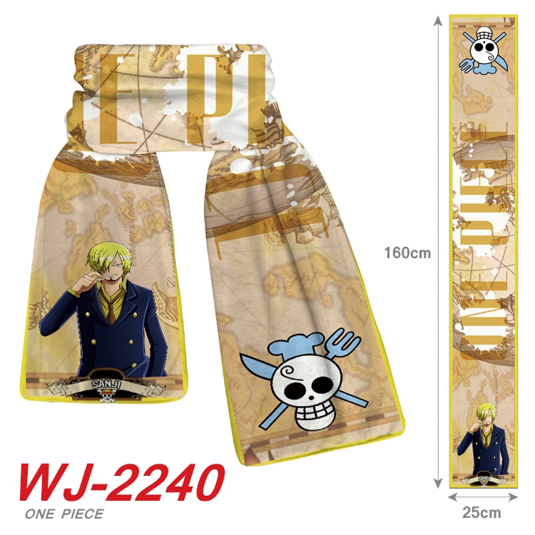 One Piece Anime Plush Impression Scarf WJ-2240