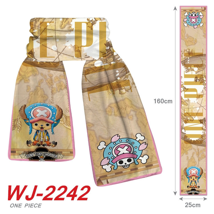 One Piece Anime Plush Impression Scarf WJ-2242