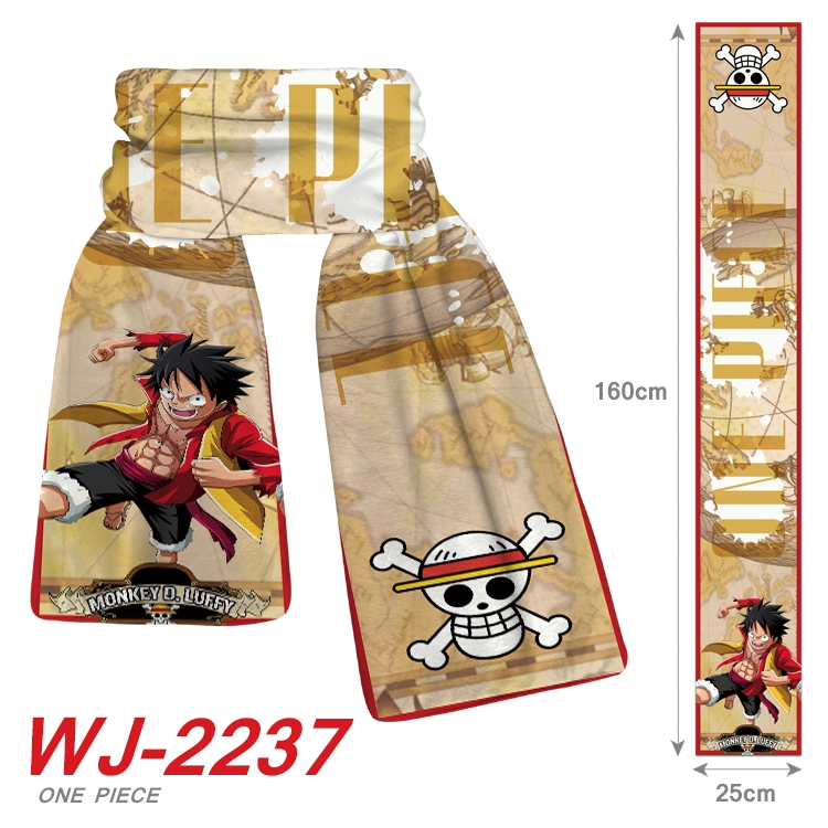 One Piece Anime Plush Impression Scarf WJ-2237