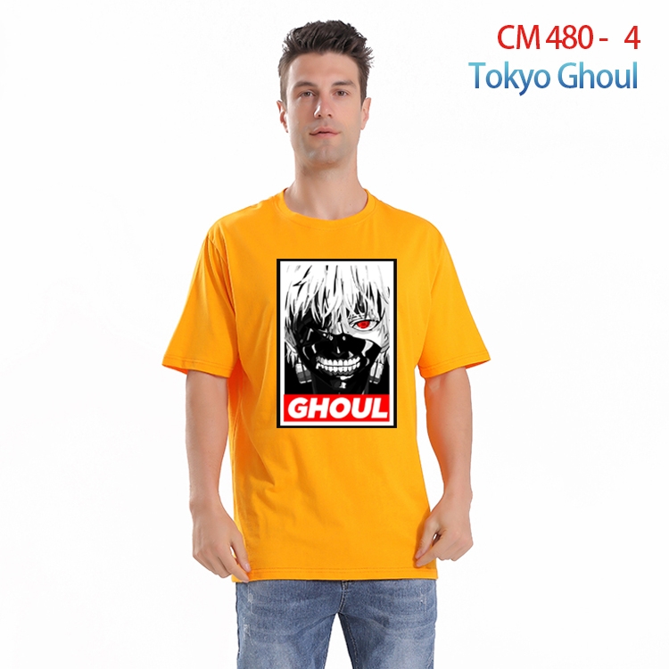 Tokyo Ghoul Printed short-sleeved cotton T-shirt from S to 4XL  CM-480-4