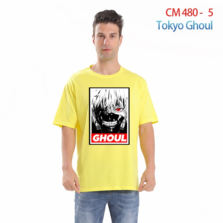Tokyo Ghoul Printed short-sleeved cotton T-shirt from S to 4XL CM-480-5
