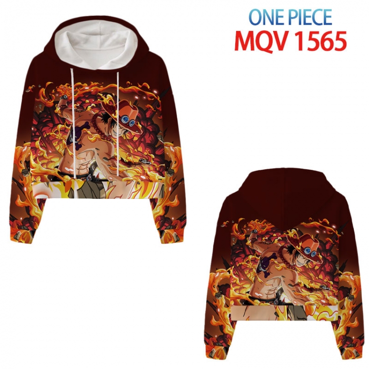 One Piece Anime printed women's short sweater  from  XS to 4XL MQV 1565
