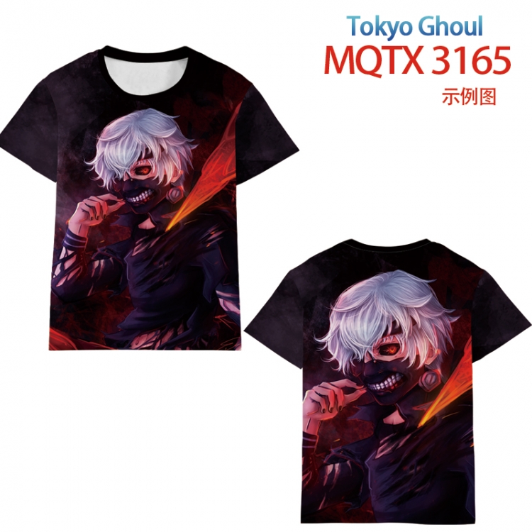 Tokyo Ghoul full color printed short-sleeved T-shirt from 2XS to 5XL MQTX 3165