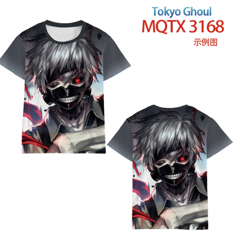 Tokyo Ghoul full color printed short-sleeved T-shirt from 2XS to 5XL MQTX 3168