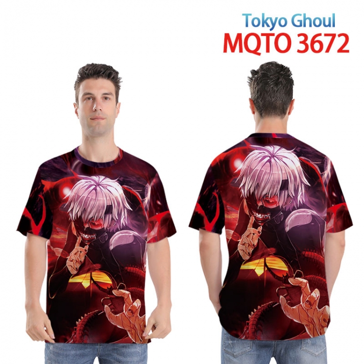 Tokyo Ghoul Full color printed short sleeve T-shirt from XXS to 4XL  MQTO3672