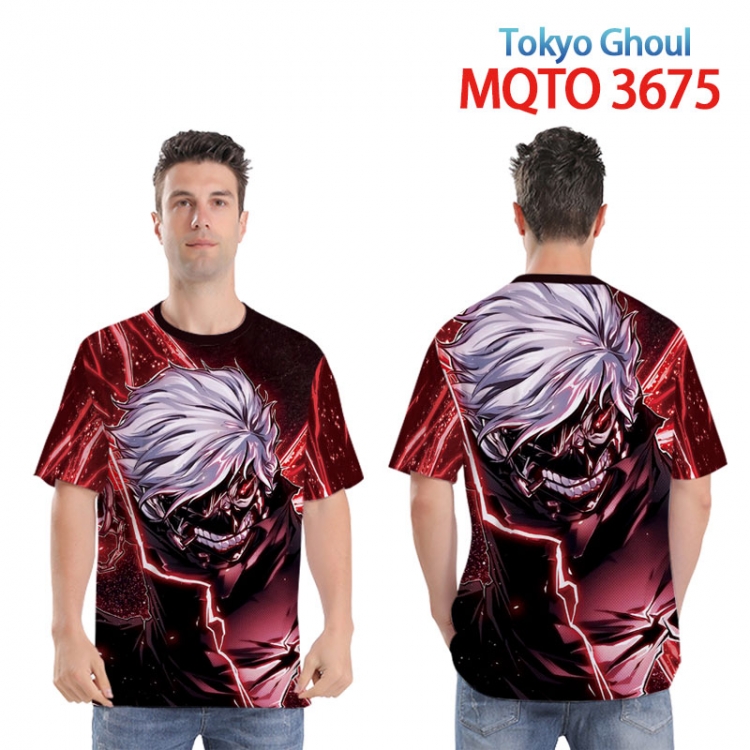 Tokyo Ghoul Full color printed short sleeve T-shirt from XXS to 4XL  MQTO3675