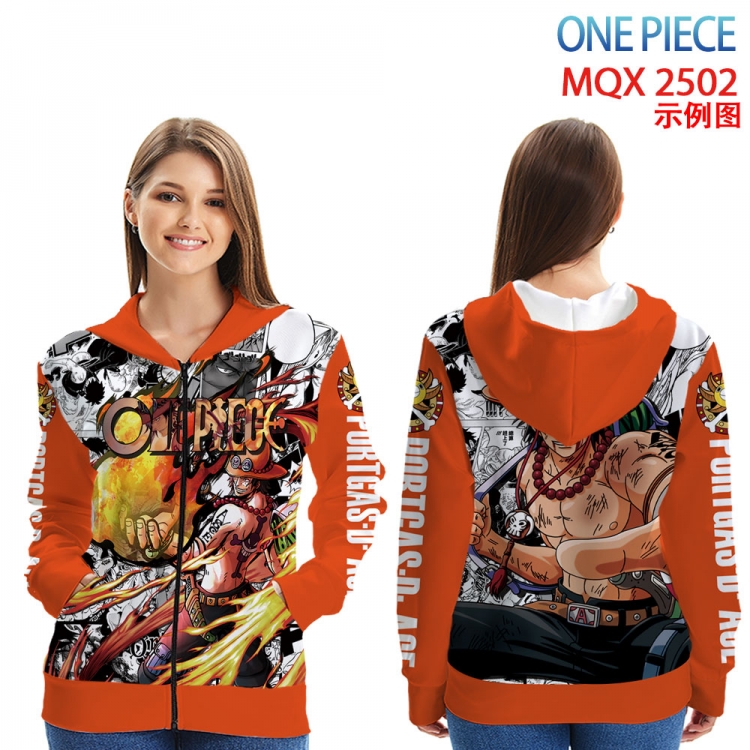 One Piece Long Sleeve Zip Hood Patch Pocket Sweatshirt   from  2XS to 4XL MQX 2502