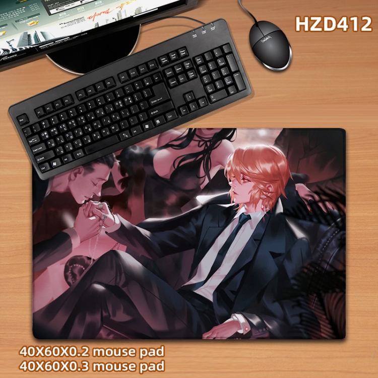 HunterXHunter Anime desk mat 40X60cm support custom drawing  HZD412