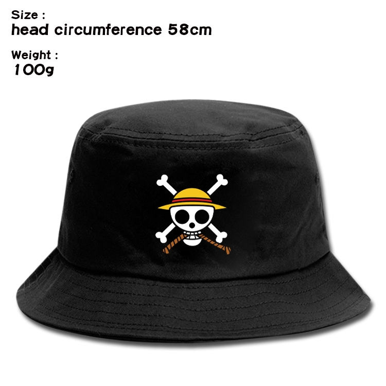 One Piece Anime canvas fisherman hat sun hat 58cm