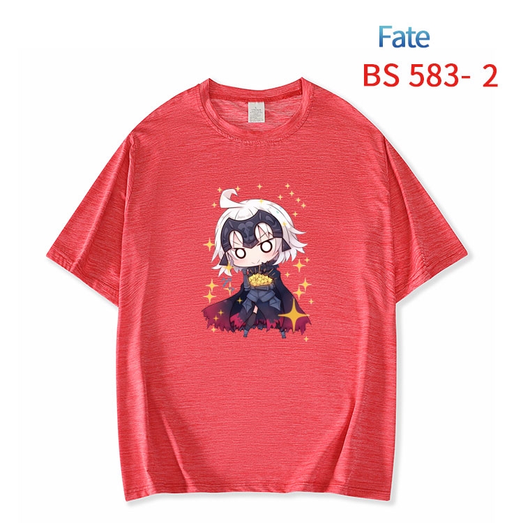 Fate stay night New ice silk cotton loose and comfortable T-shirt from XS to 5XL  BS-583-2