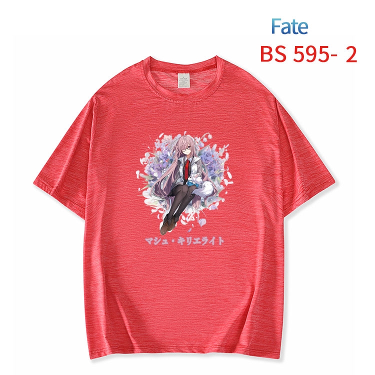 Fate stay night New ice silk cotton loose and comfortable T-shirt from XS to 5XL  BS-595-2