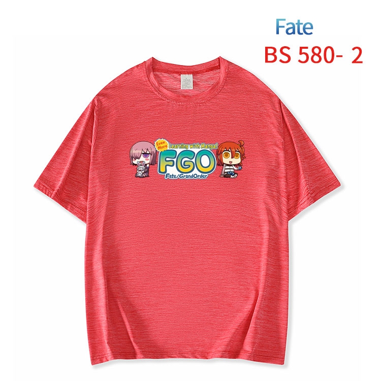 Fate stay night New ice silk cotton loose and comfortable T-shirt from XS to 5XL BS-580-2