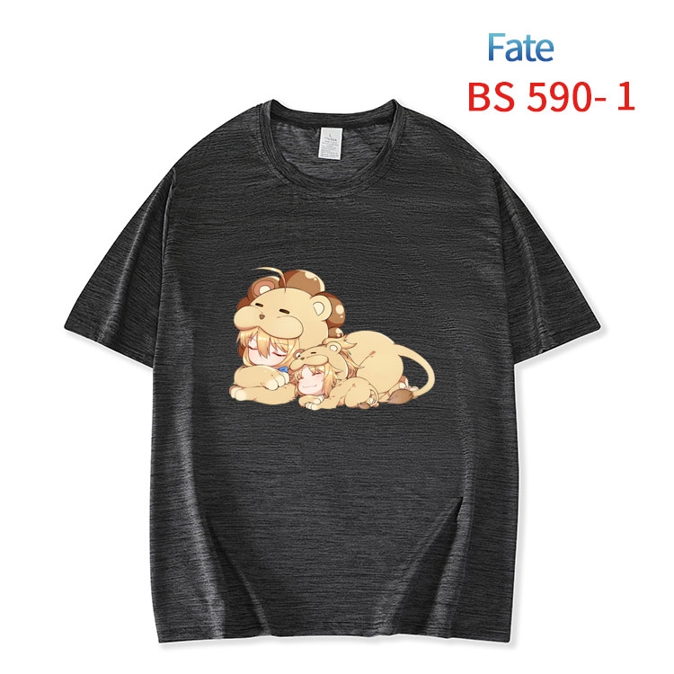 Fate stay night New ice silk cotton loose and comfortable T-shirt from XS to 5XL BS-590-1