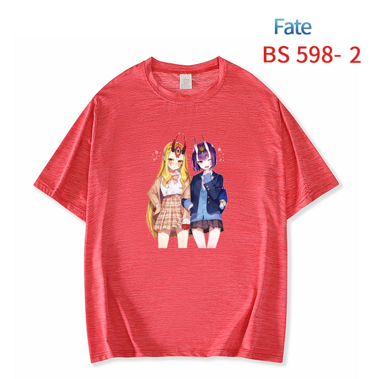 Fate stay night New ice silk cotton loose and comfortable T-shirt from XS to 5XL BS-598-2