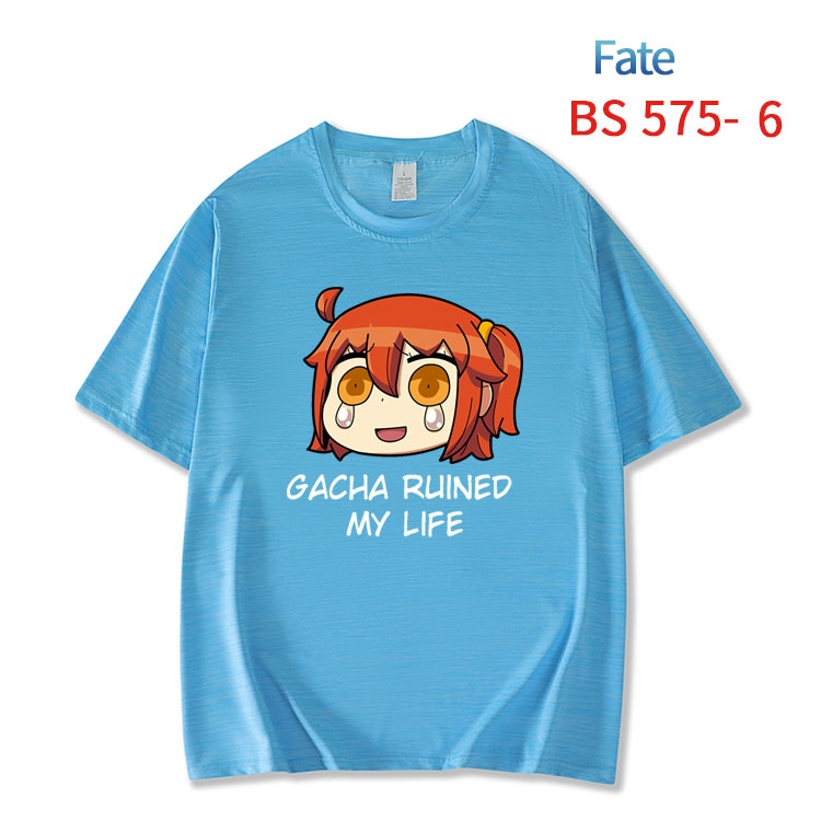 Fate stay night New ice silk cotton loose and comfortable T-shirt from XS to 5XL BS-575-6