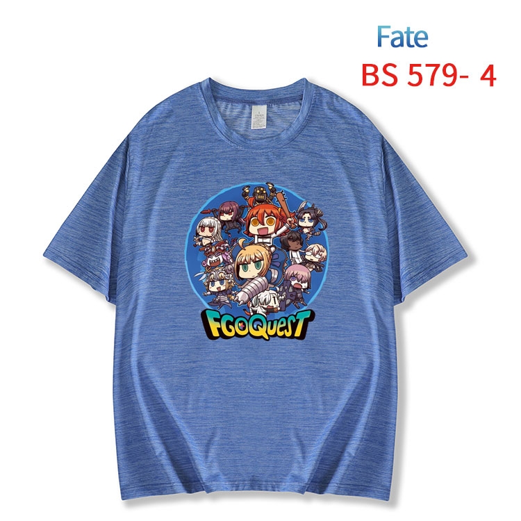 Fate stay night New ice silk cotton loose and comfortable T-shirt from XS to 5XL  BS-579-4