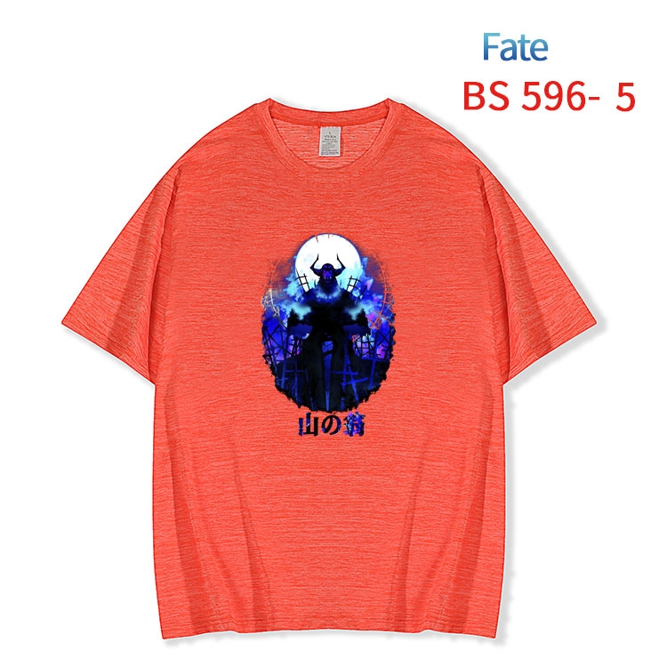 Fate stay night New ice silk cotton loose and comfortable T-shirt from XS to 5XL BS-596-5