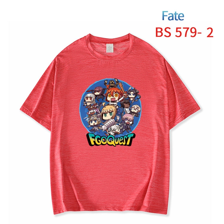 Fate stay night New ice silk cotton loose and comfortable T-shirt from XS to 5XL   BS-579-2