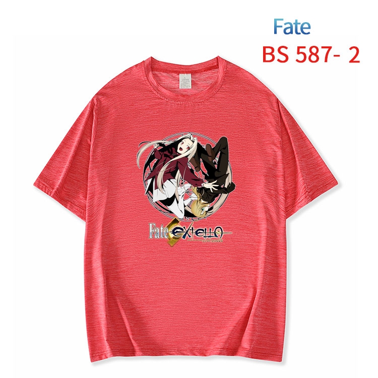 Fate stay night New ice silk cotton loose and comfortable T-shirt from XS to 5XL BS-587-2