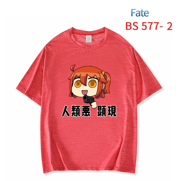 Fate stay night New ice silk cotton loose and comfortable T-shirt from XS to 5XL BS-577-2