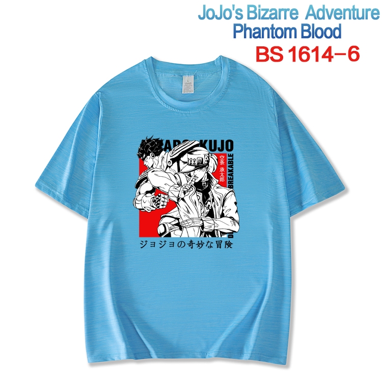 JoJos Bizarre Adventure New ice silk cotton loose and comfortable T-shirt from XS to 5XL BS-1614-6