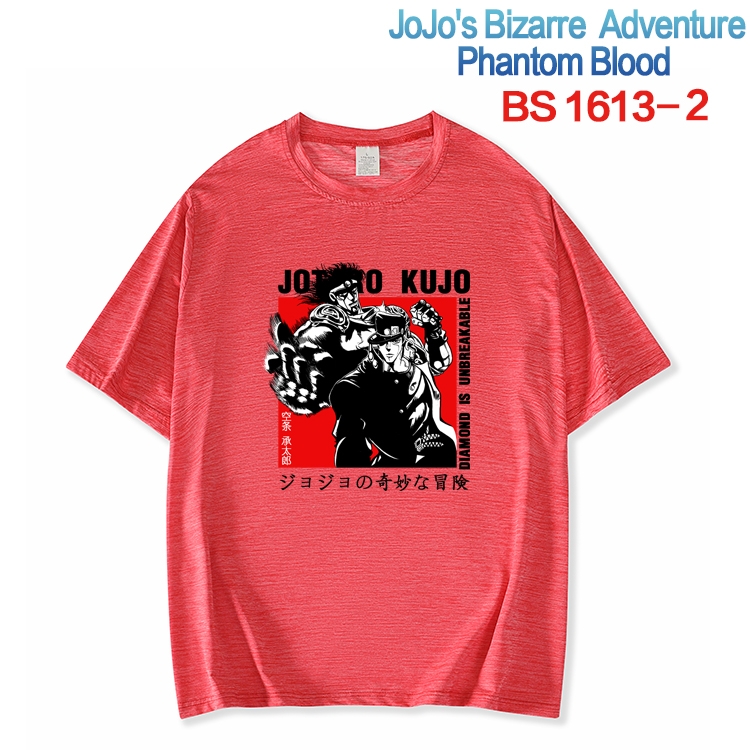 JoJos Bizarre Adventure New ice silk cotton loose and comfortable T-shirt from XS to 5XL BS-1613-2