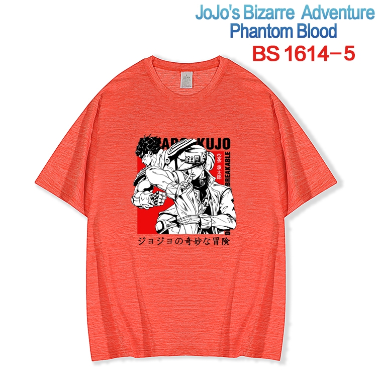 JoJos Bizarre Adventure New ice silk cotton loose and comfortable T-shirt from XS to 5XL BS-1614-5