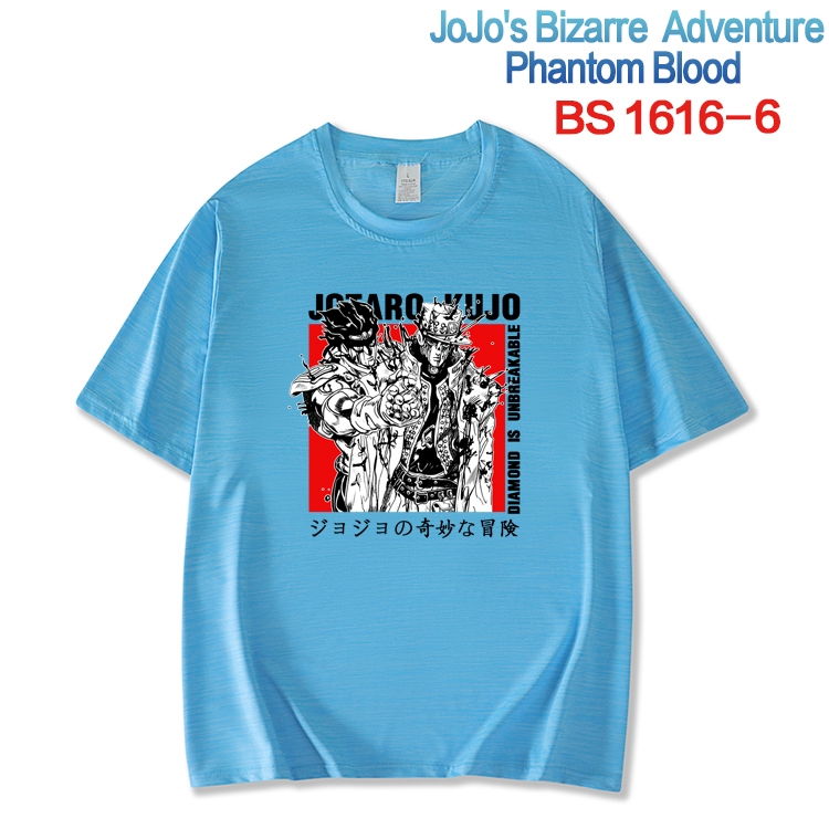 JoJos Bizarre Adventure New ice silk cotton loose and comfortable T-shirt from XS to 5XL BS-1616-6