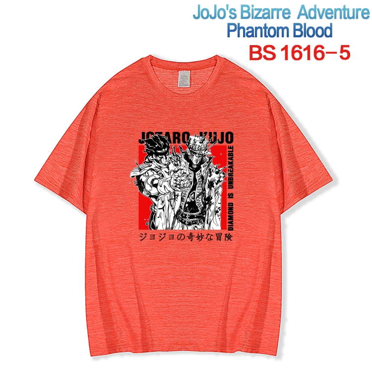 JoJos Bizarre Adventure New ice silk cotton loose and comfortable T-shirt from XS to 5XL BS-1616-5