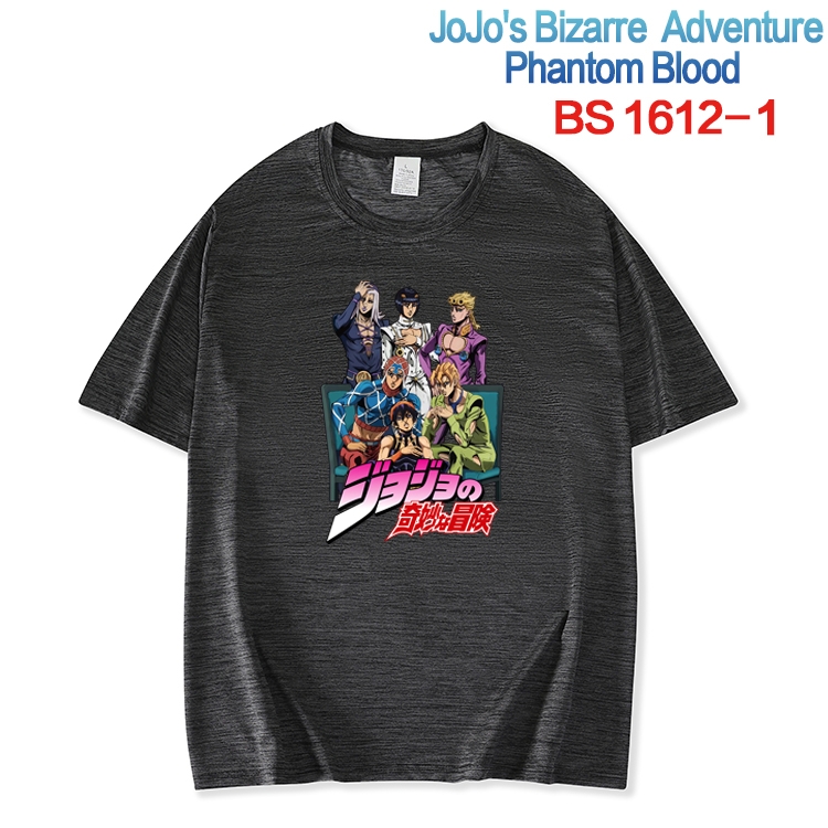 JoJos Bizarre Adventure New ice silk cotton loose and comfortable T-shirt from XS to 5XL BS-1612-1