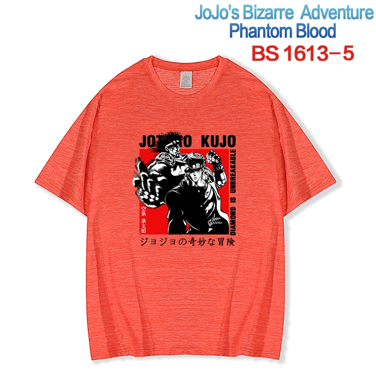 JoJos Bizarre Adventure New ice silk cotton loose and comfortable T-shirt from XS to 5XL BS-1613-5