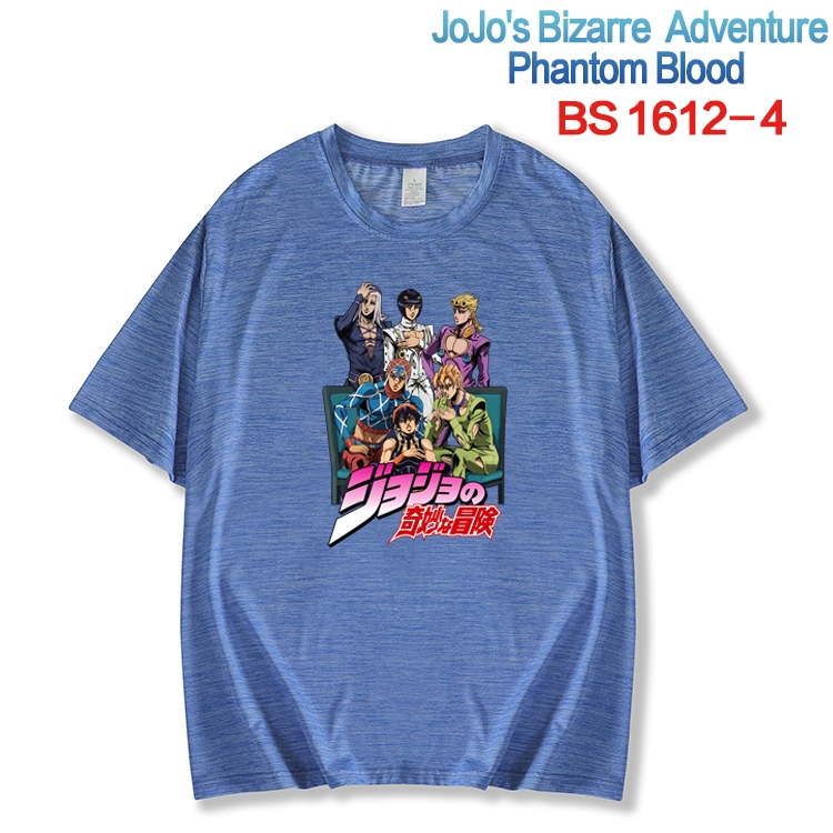 JoJos Bizarre Adventure New ice silk cotton loose and comfortable T-shirt from XS to 5XL BS-1612-4