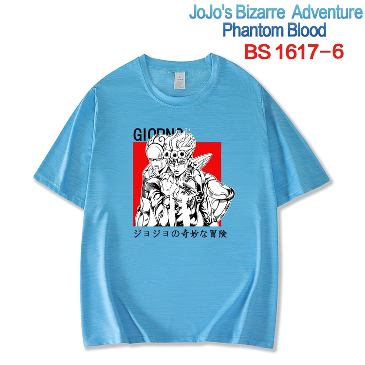 JoJos Bizarre Adventure New ice silk cotton loose and comfortable T-shirt from XS to 5XL BS-1617-6