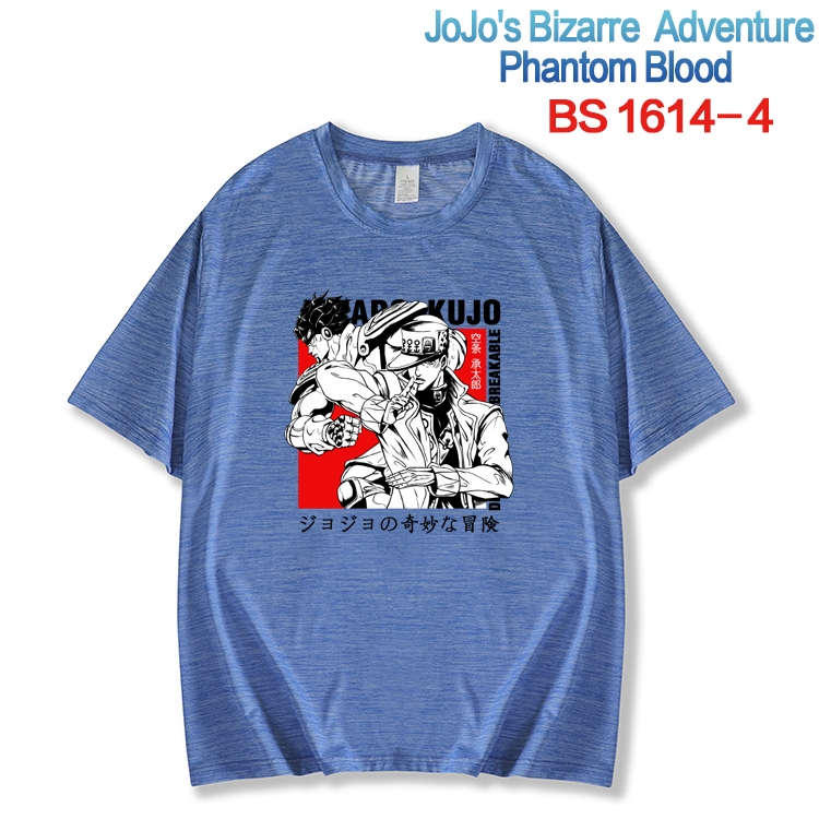 JoJos Bizarre Adventure New ice silk cotton loose and comfortable T-shirt from XS to 5XL BS-1614-4