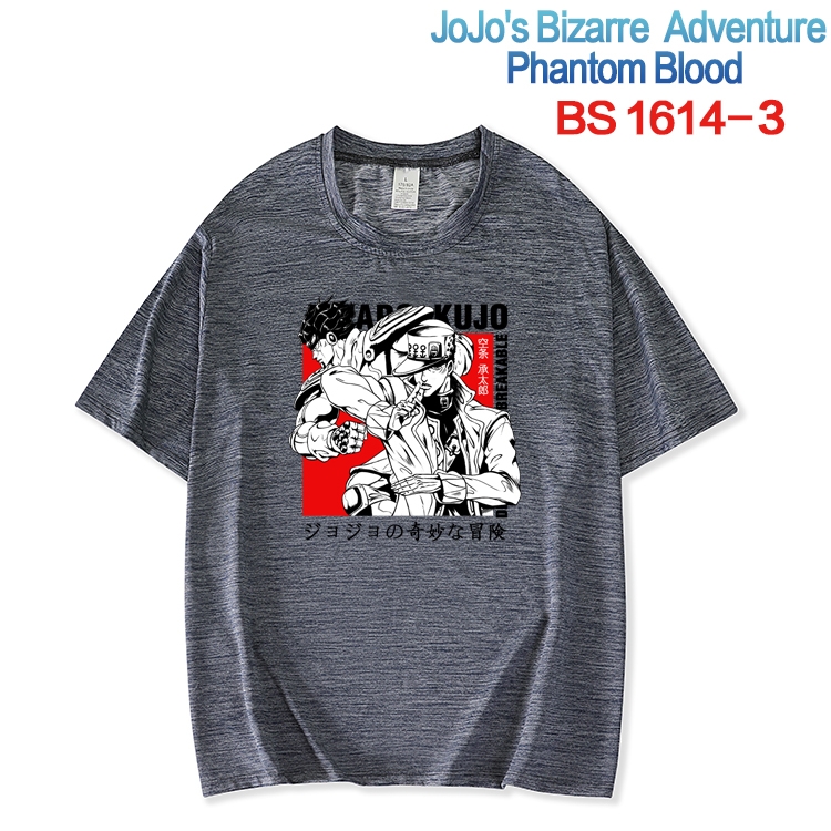 JoJos Bizarre Adventure New ice silk cotton loose and comfortable T-shirt from XS to 5XL BS-1614-3