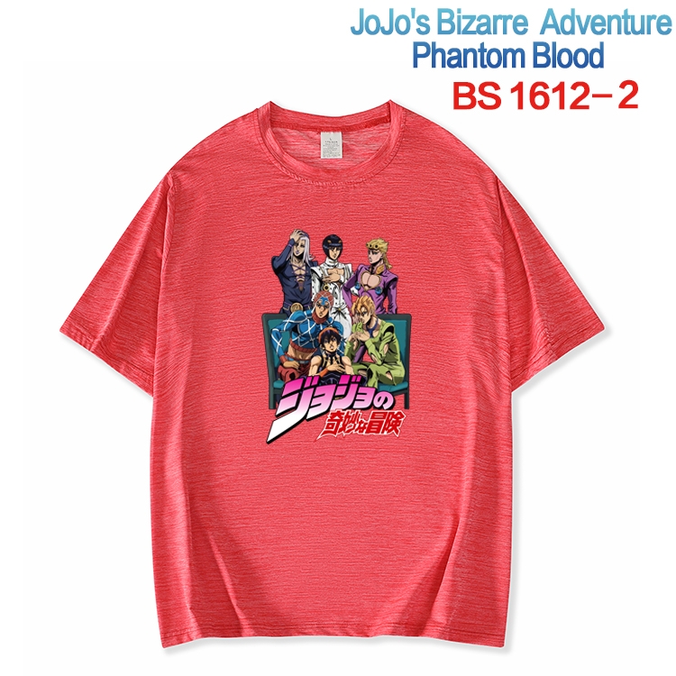 JoJos Bizarre Adventure New ice silk cotton loose and comfortable T-shirt from XS to 5XL BS-1612-2