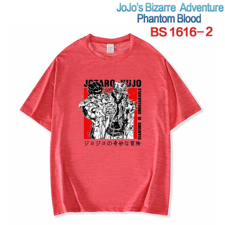 JoJos Bizarre Adventure New ice silk cotton loose and comfortable T-shirt from XS to 5XL BS-1616-2