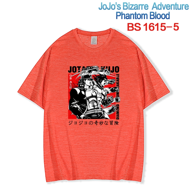 JoJos Bizarre Adventure New ice silk cotton loose and comfortable T-shirt from XS to 5XL BS-1615-5