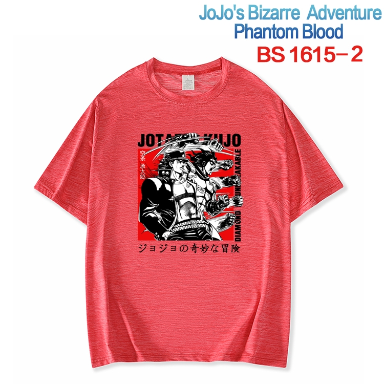 JoJos Bizarre Adventure New ice silk cotton loose and comfortable T-shirt from XS to 5XL BS-1615-2