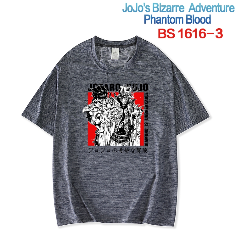 JoJos Bizarre Adventure New ice silk cotton loose and comfortable T-shirt from XS to 5XL BS-1616-3