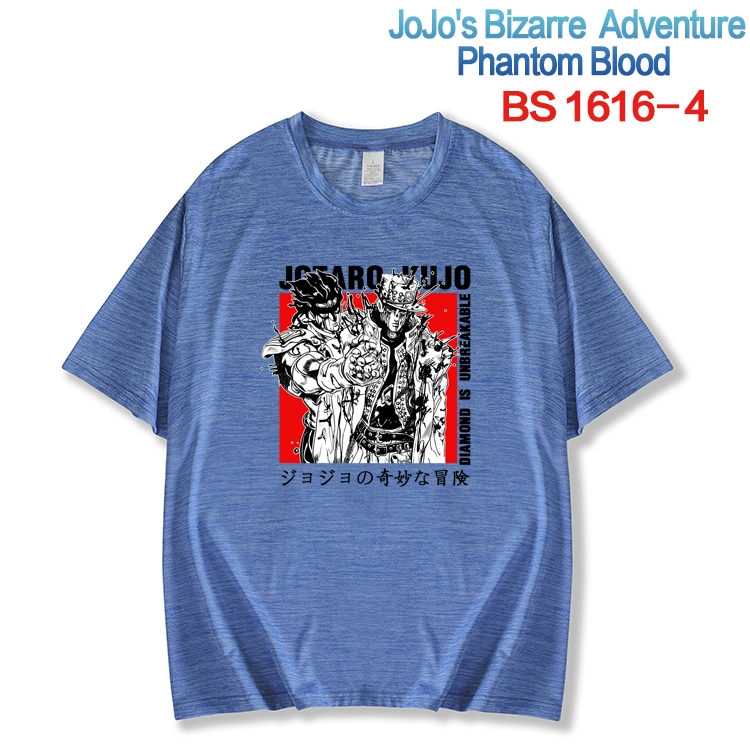 JoJos Bizarre Adventure New ice silk cotton loose and comfortable T-shirt from XS to 5XL BS-1616-4