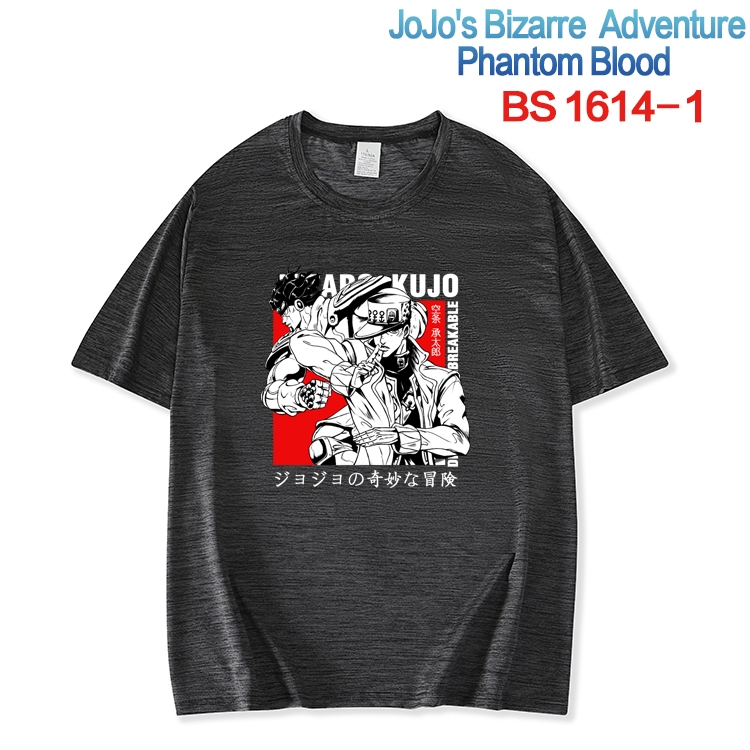 JoJos Bizarre Adventure New ice silk cotton loose and comfortable T-shirt from XS to 5XL BS-1614-1